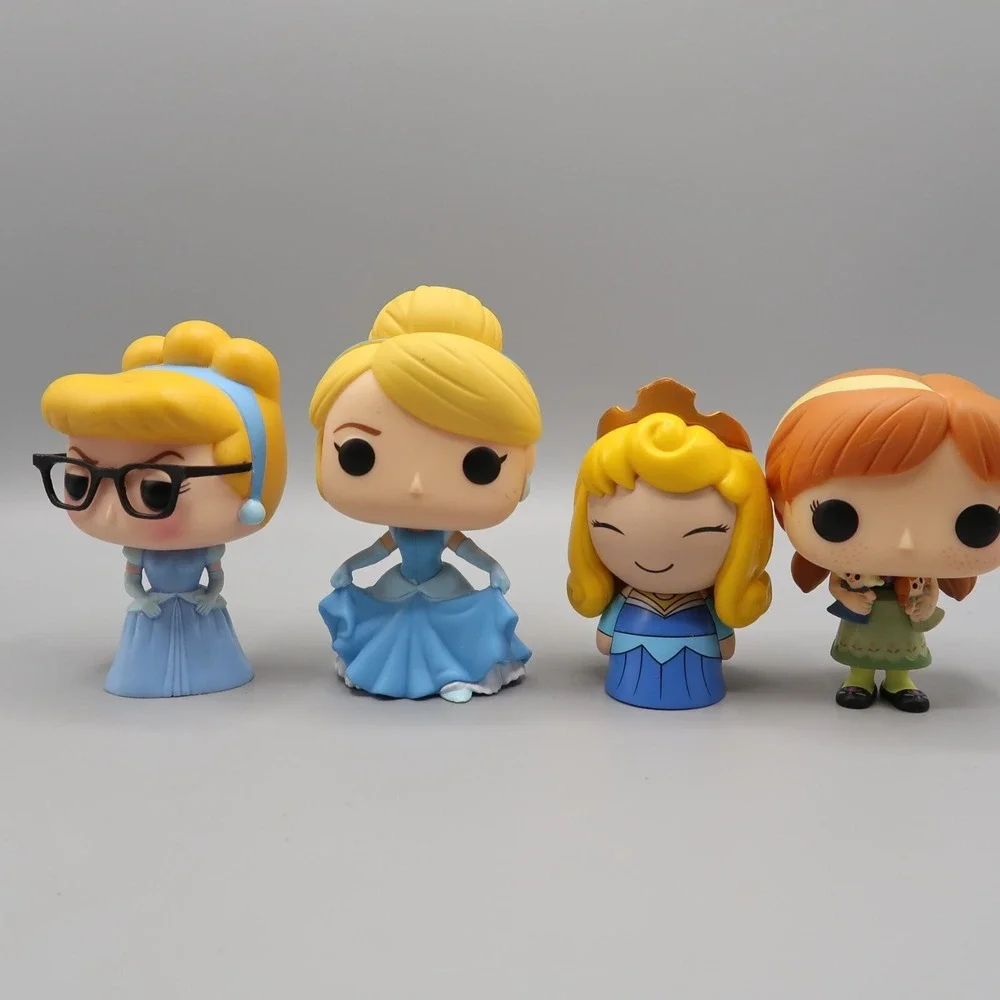 Funko Pop! Disney Cinderella and Anna Figure 2014 2015 2016 Princess Toys no box